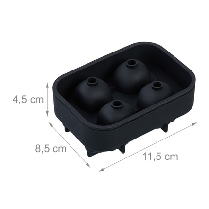 Skull ice cube tray set of 2