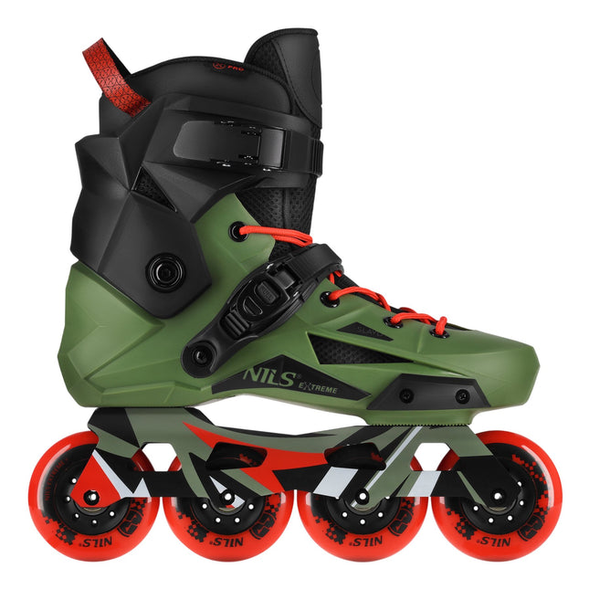 Slalom Inline Skates, Green, Size 36, 80mm Wheels