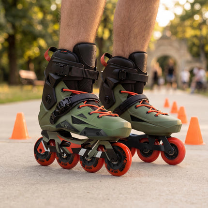 Slalom Inline Skates, Size 47, 80mm Wheels