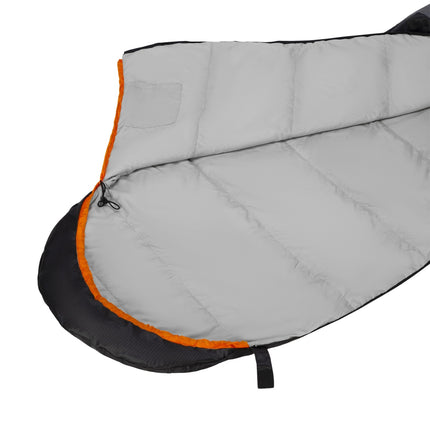 Sleeping Bag, Ultra Light, Gray-Orange, Compact