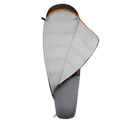 Sleeping Bag, Ultra Light, Gray-Orange, Compact