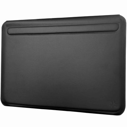 Sleeve for laptop 13" Artificial leather Black