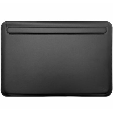 Sleeve for laptop 13" Artificial leather Black