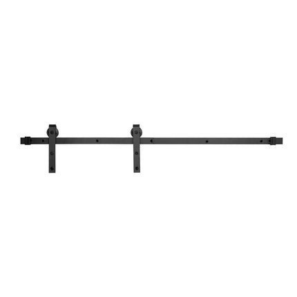 Sliding Barn Door Hardware Kit, 5FT Track, 330 lb, Black