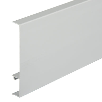 Sliding glass door with satin stripes, handle - 2050x775 mm