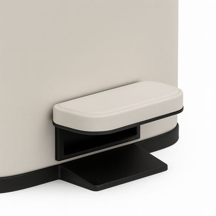 Slim Pedal Bin, 10L – Bathroom & Kitchen Waste