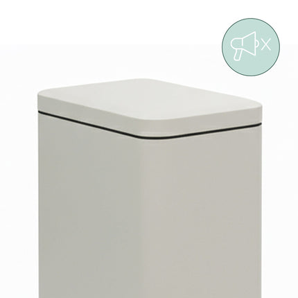 Slim Pedal Bin, 10L – Bathroom & Kitchen Waste