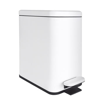 Slim Pedal Bin, 10L – Soft-Close, Hands-Free