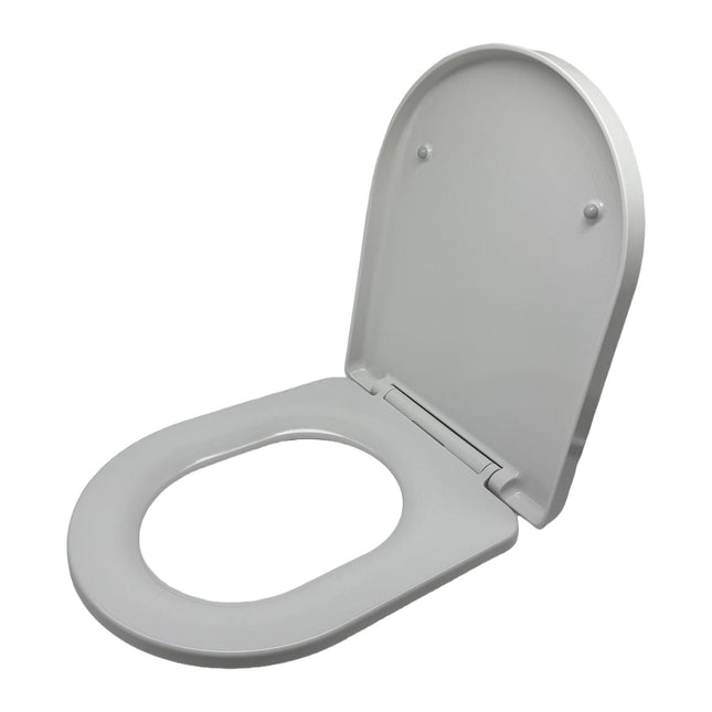 Toiletbril van Duroplast met softclose-functie, afneembaar, universele pasvorm