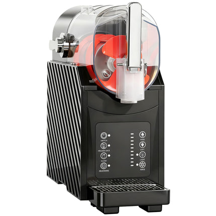 Slush Machine, Fast Cooling, 2.4L Capacity, Black
