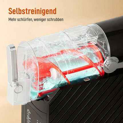 Slush Machine, Fast Cooling, 2.4L Capacity, Black