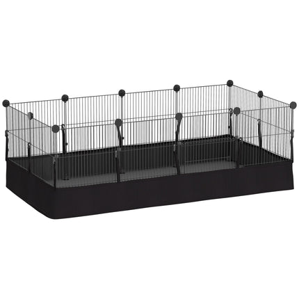 Small Animal Cage with Waterproof Liner, Steel Frame