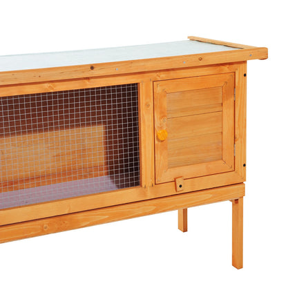 Weatherproof Small animal cage, Wood & Metal, 90x45x65 cm