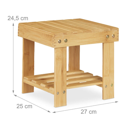 Small bamboo stool