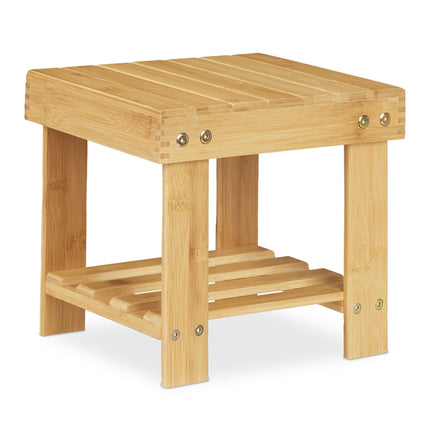 Small bamboo stool
