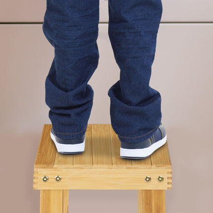 Small bamboo stool