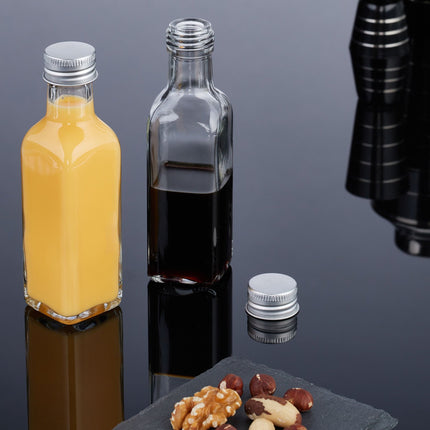 Small bottles in a set