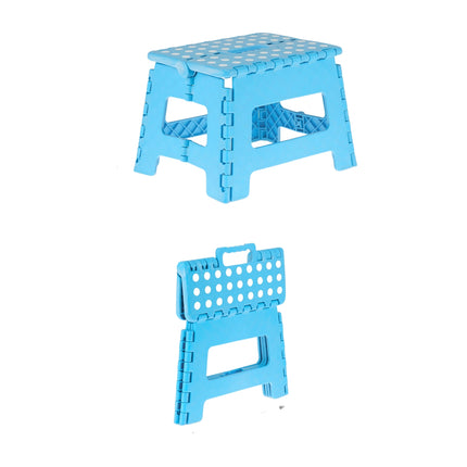 Small folding stool blue