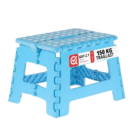 Small folding stool blue