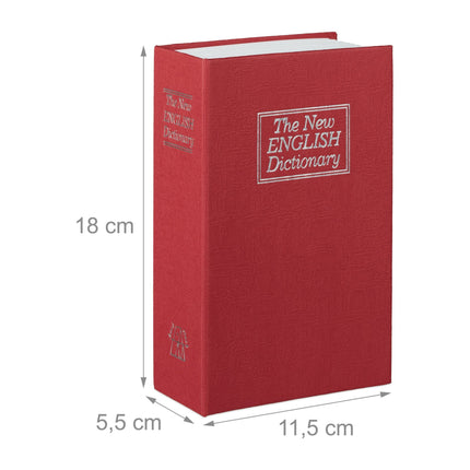 Small lockable book compartment