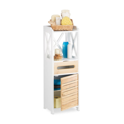 Small side cabinet with 5 shelves