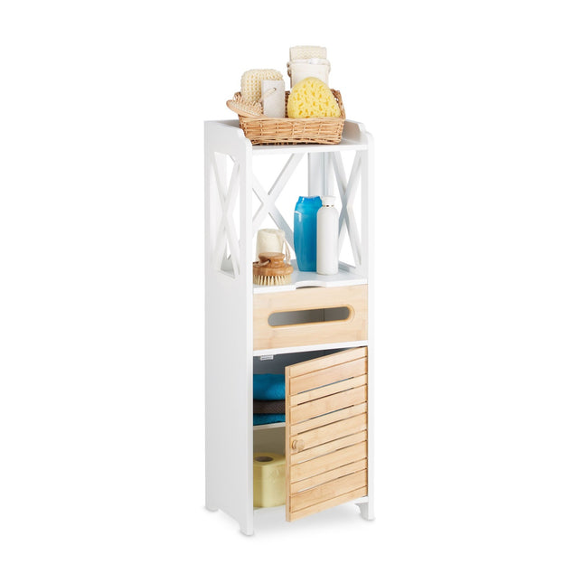 Small side cabinet with 5 shelves