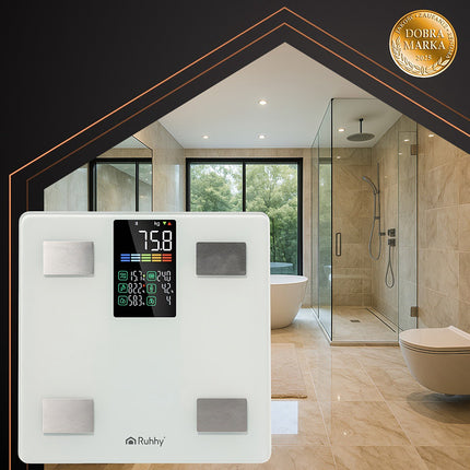 Smart Bathroom Scale, Body Composition Analysis, 226kg Capacity