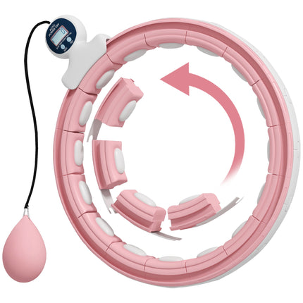 Smart Hula Hoop with Weighted Ball, 16 Adjustable Links