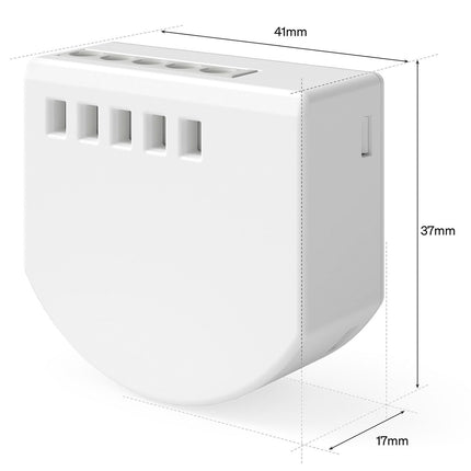 Smart Light Switch – Wired, 1-Channel, Neutral Required