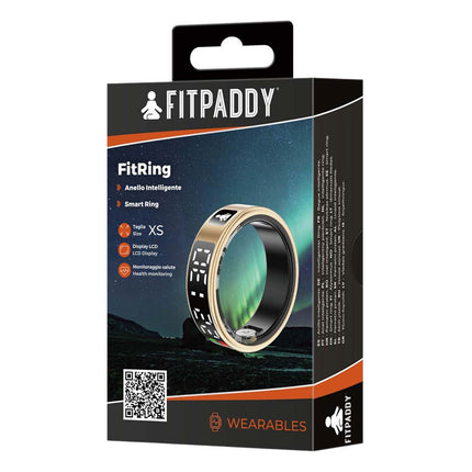 Smart Ring with Display, Adjustable Size