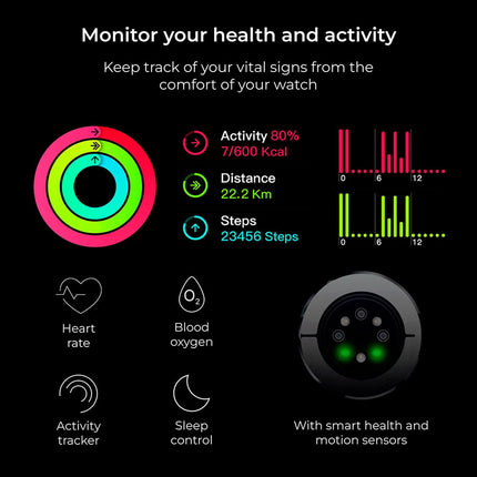 Smartwatch Olympo - black