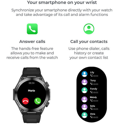 Smartwatch Titanium - Black