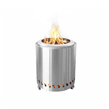 Smokeless Stainless Steel Tabletop Fire Pit Ø22.5 cm
