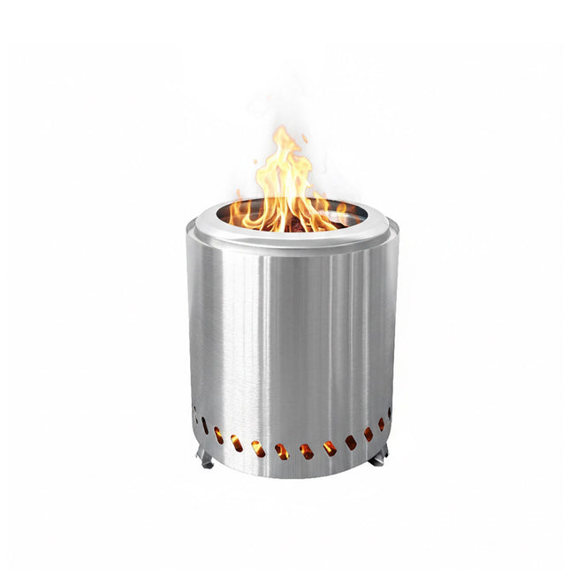 Smokeless Stainless Steel Tabletop Fire Pit Ø22.5 cm
