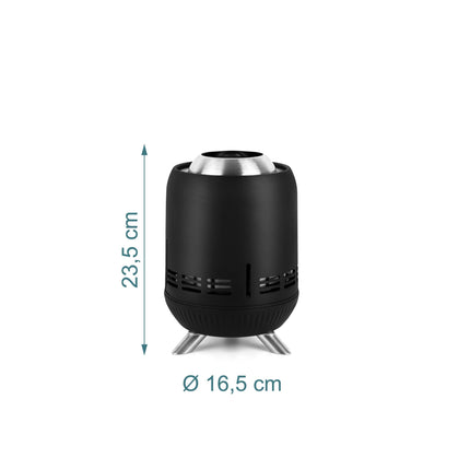 Smokeless Tabletop Fireplace, Ø16.5 cm, Portable