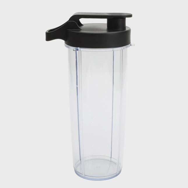 Smoothie Maker Container with Lid, 800ml, Dishwasher Safe