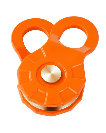 Snatch Block Pulley, 30T 66,000 lb, Fits 10–14 mm Rope