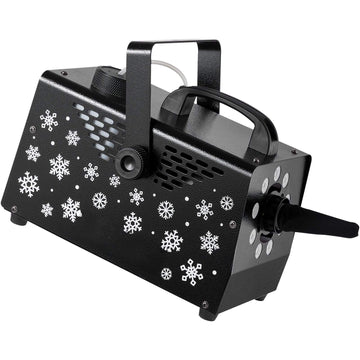Snow Machine 900W with LED Light, Remote, 1L Tank