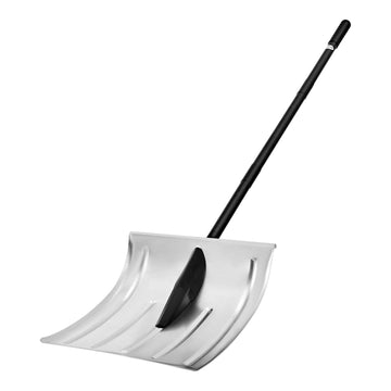 Snow Shovel, 16-Inch Aluminum Blade, Detachable Handle