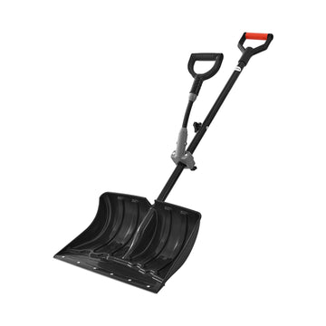 Snow Shovel 18-Inch Wide, D-Handle with Assist Grip