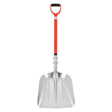 Snow Shovel, 35cm Wide Aluminum Alloy D-Handle