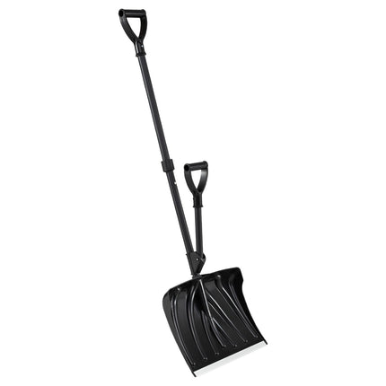 Snow Shovel, 53 Inch, Assist Handle, Aluminum Edge