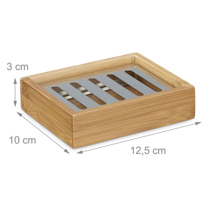 Soap dish in bamboo
