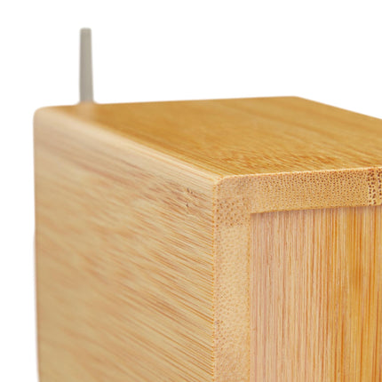 Soap pump in bamboo