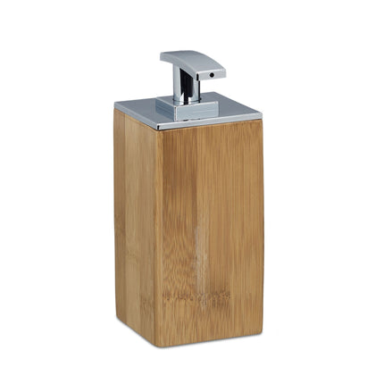 Soap pump in bamboo