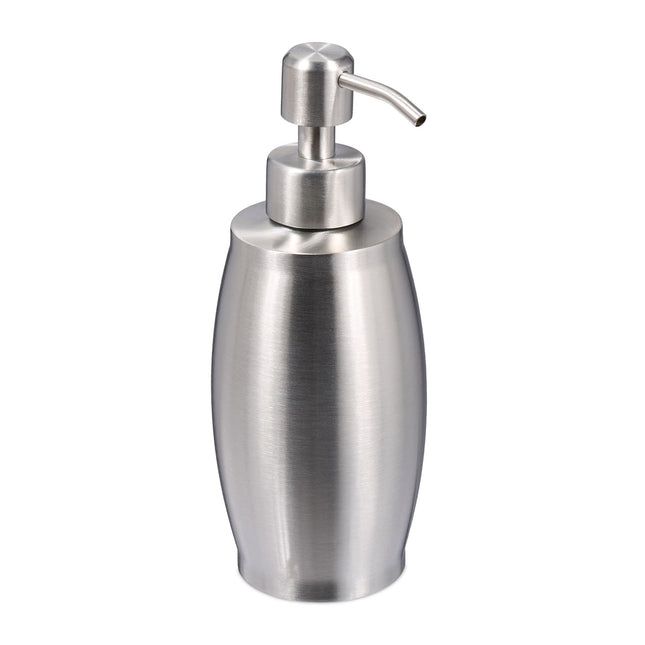 Soap pump in stainless steel 350 ml