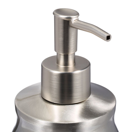 Soap pump in stainless steel 390 ml