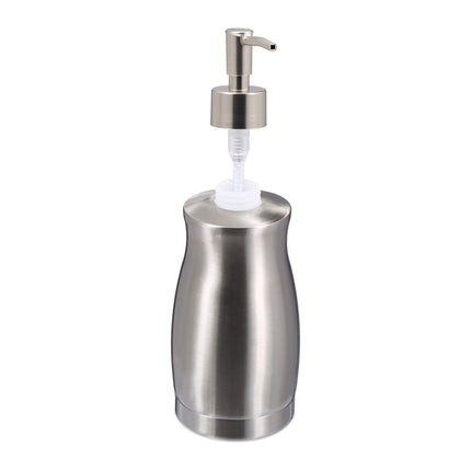 Soap pump in stainless steel 400 ml