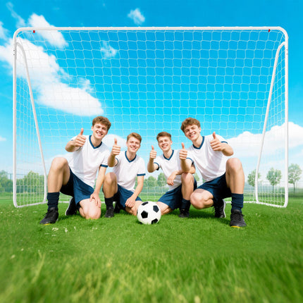 Soccer Goal for Training & Games, UV-Resistant, Anchors Included