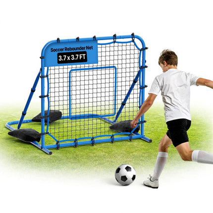 Soccer Rebounder Net, Adjustable Angle, 42 x 43 in